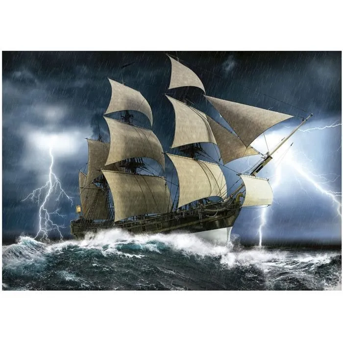 Puzzle Paysage et nature - EDUCA - TEMPÊTE PARFAITE - 1000 pièces - Multicouleur-1