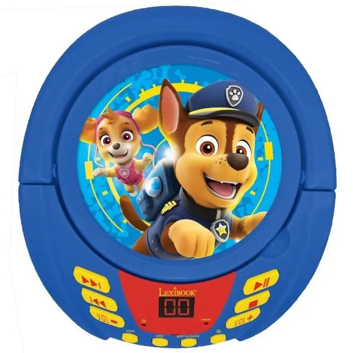 Lecteur CD Bluetooth La Pat’ Patrouille avec Effets Lumineux-3