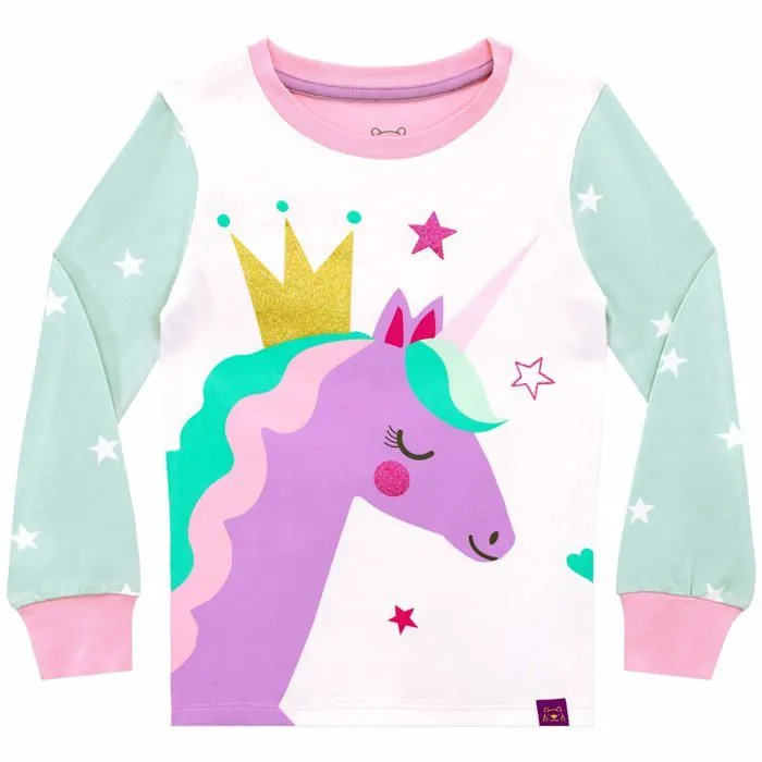 Housse de pyjama bebe - range-pyjama Harry bear Ensemble De Pyjamas Bien Ajuste Fille Licorne-1