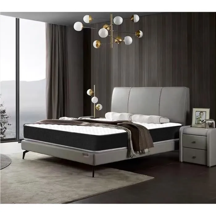 Matelas - Luxe - Memo - 140x190 cm - Épaisseur 16 cm - 8 zones de confort-0