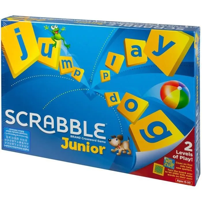 Jeu de société Mattel DC Comics Y9671 - Jeu de plateau de mots - Enfants-0