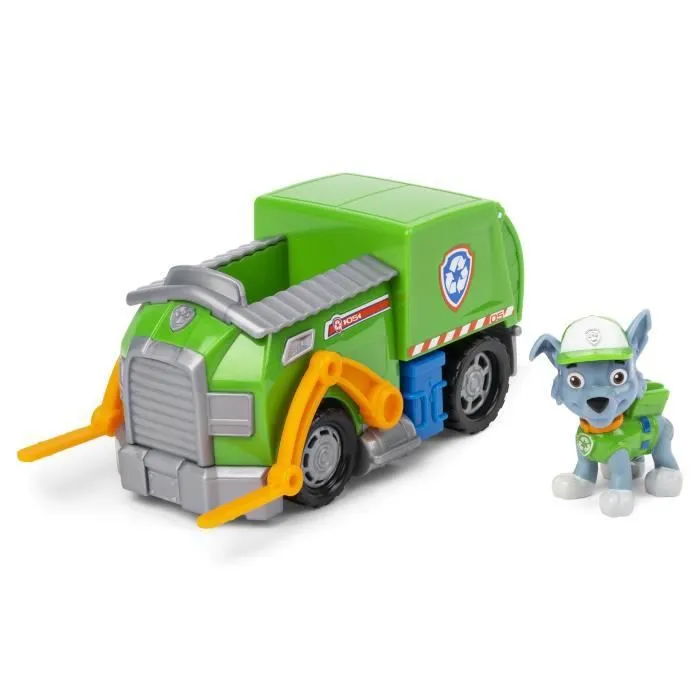 VEHICULE + FIGURINE ROCKY La Pat' Patrouille-0