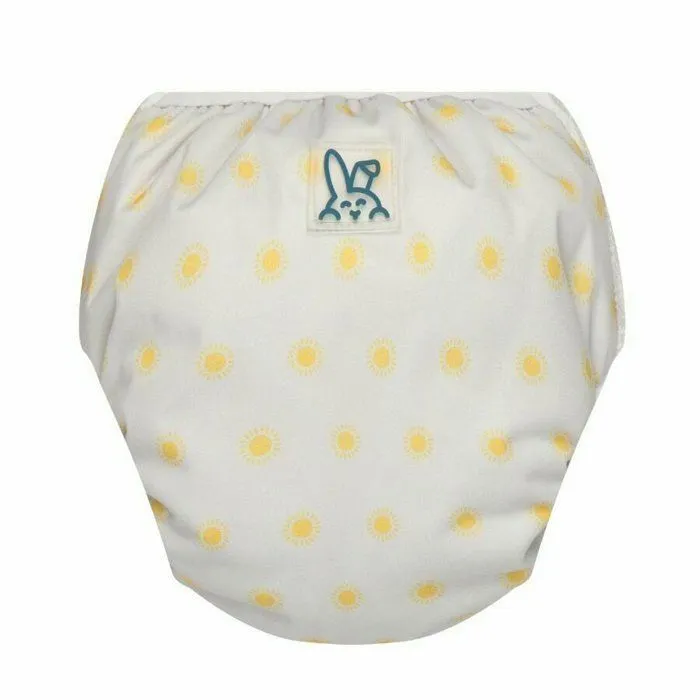 Bumbuns - Couche de bain bébé Culotte d'apprentissage - Suns yellow - Taille L (14-20kg)-1