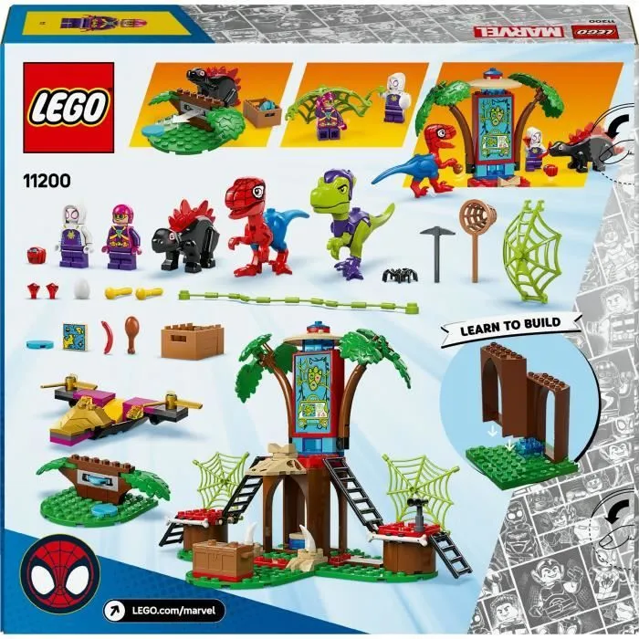 LEGO Marvel 11200 Spidey contre le raptor de Gobby à la cabane dans l’arbre - Spidey et ses amis extraordinaires-5