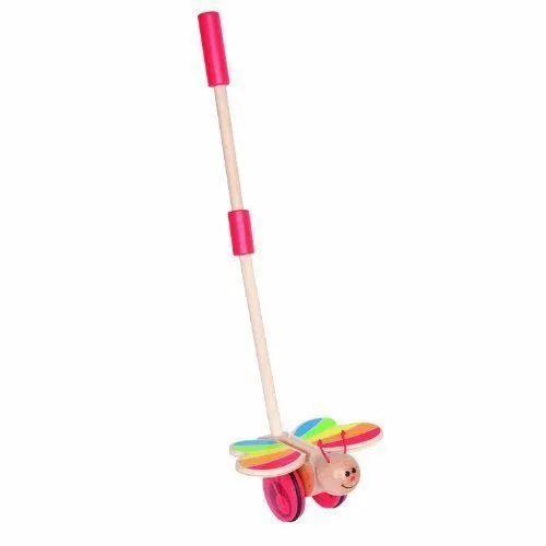 Jouet À Tirer - Hape - E0340 - Papillon - 12 mois - Intérieur - Mixte-0