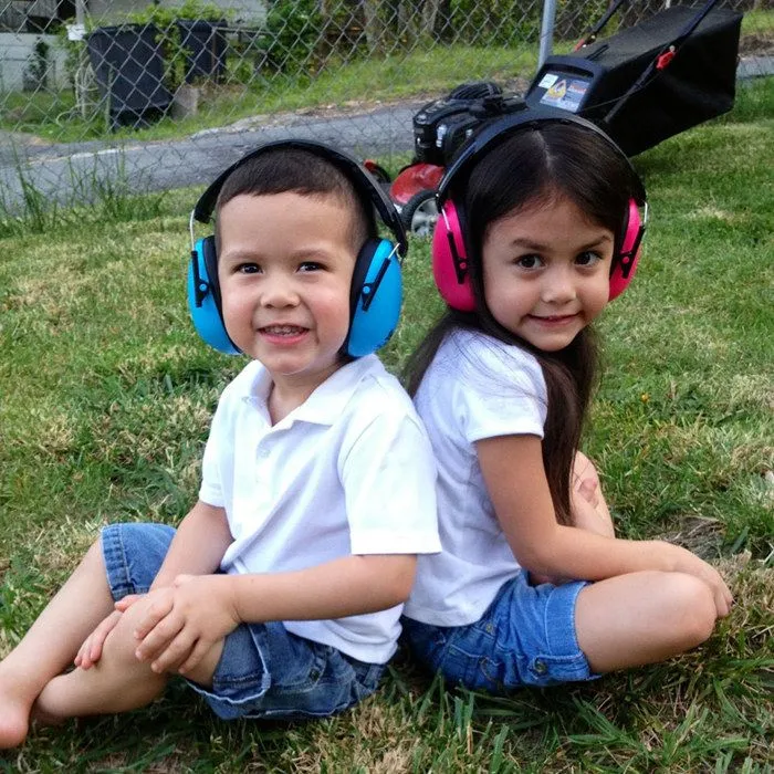 Casque anti-bruit enfant bleu BANZ-1
