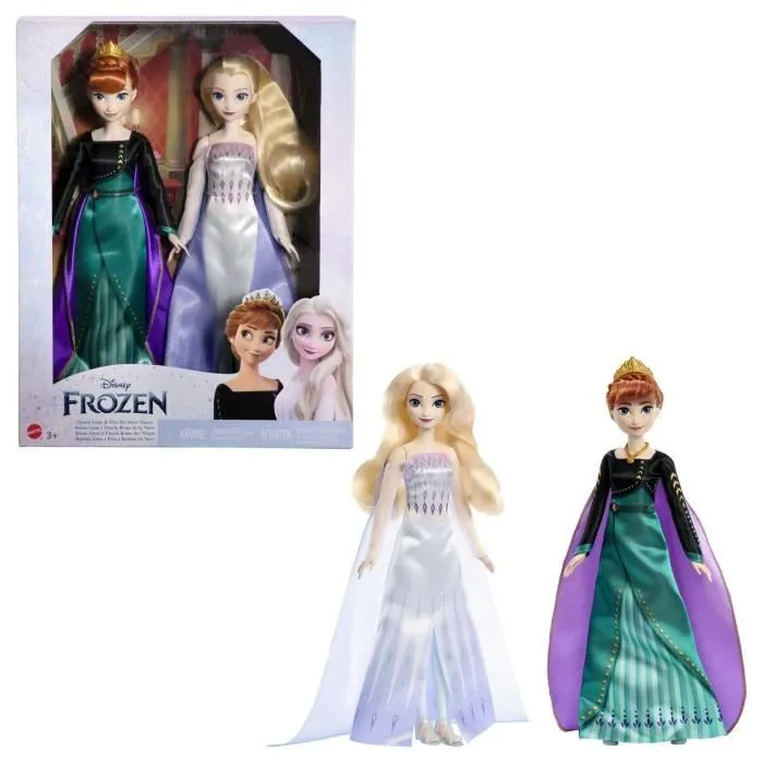 Disney - La Reine des Neiges- Anna et Elsa-0