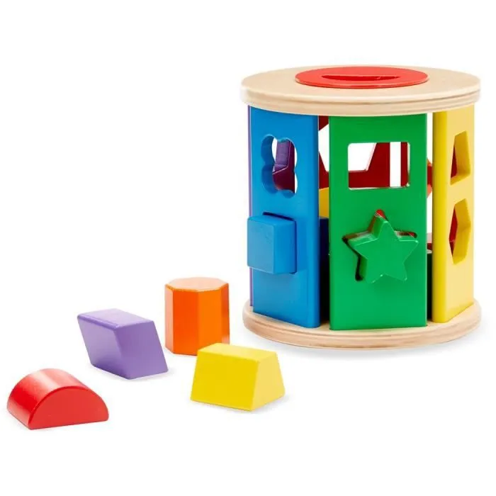 MELISSA & DOUG Trieur De Formes À Apparier Et À Rouler-1