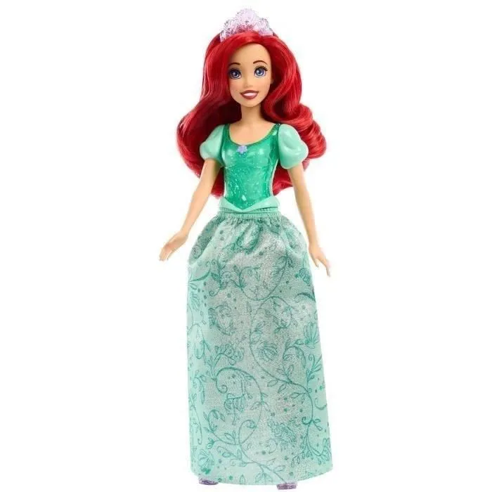 Ariel Poupée 29 cm, Mattel Poupée Disney Princesses habillage et accessoires HLW10-7