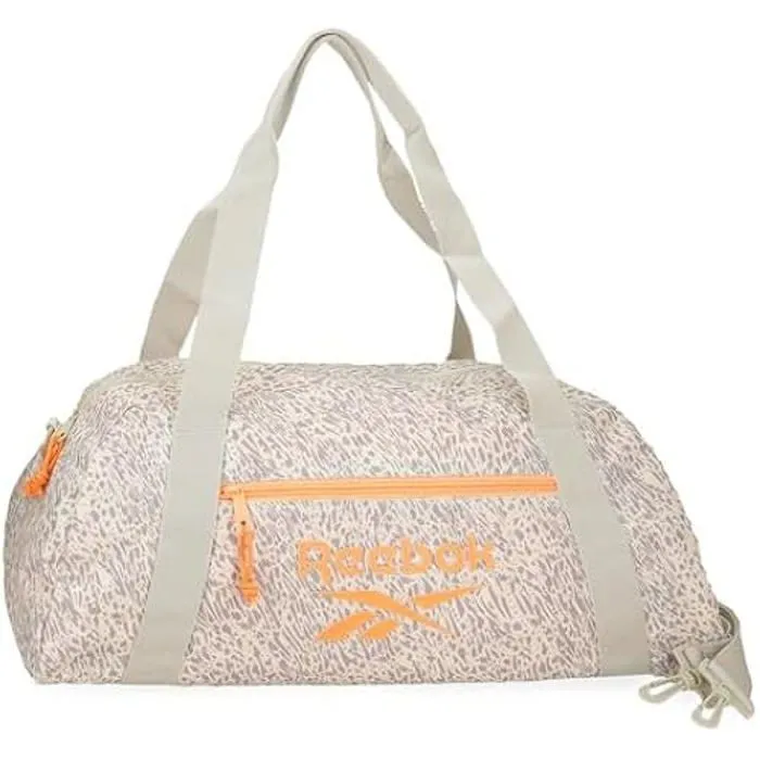 Sac de sport - REEBOK - Leopard - Polyester - 53 cm - Beige et noir-0