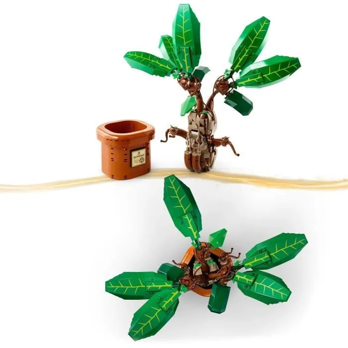 LEGO® Harry Potter 76433 Mandragore - Plante et pot - Idée de cadeau magique pour enfants-2