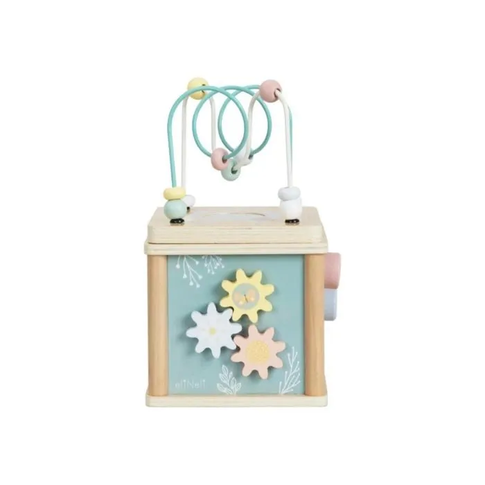 Cube d'activités - EliNeli - Animaux - Pastel - Jouet ludique - 24 mois à 8 ans-2