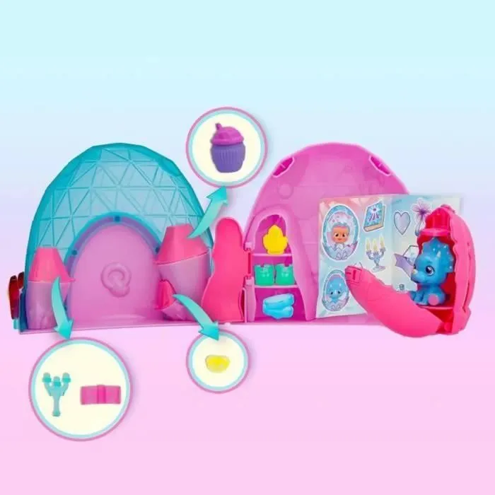 Dino Icy World Cry Babies Magic Tears -Mini poupée à collectionner. A partir de 3 ans-5