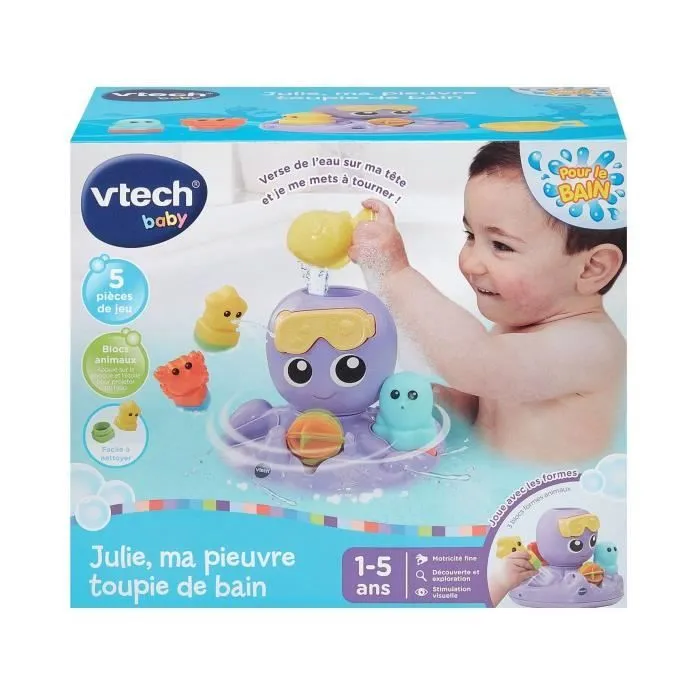 VTECH JULIE, MA PIEUVRE TOUPIE DE BAIN-3