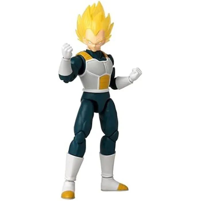 Figurine articulée - BANDAI - Super Saiyan Vegeta - 17 cm - 17 points d'articulation - Dragon Ball Super-1