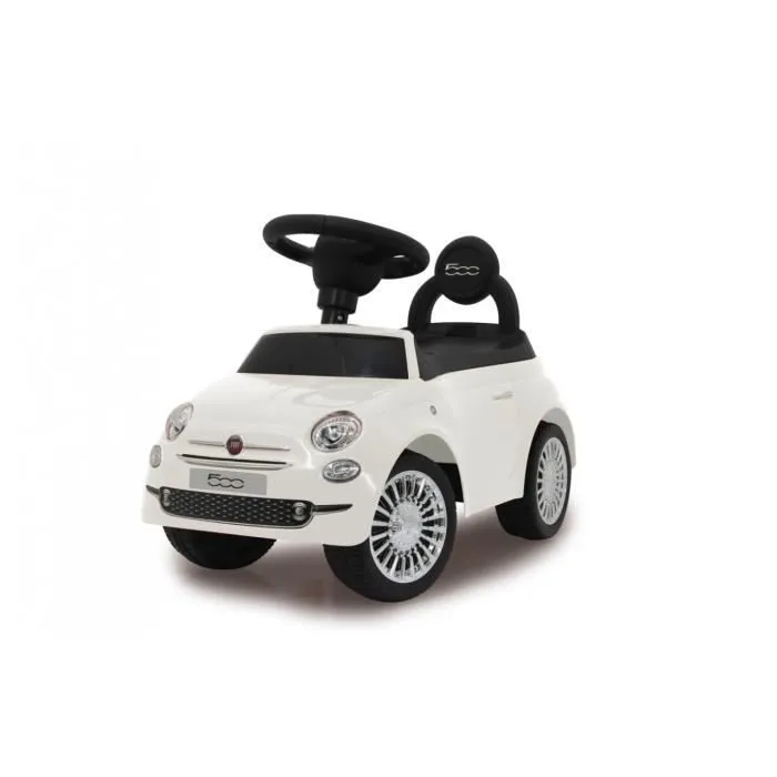 Voiture miniature FIAT - JAMARA - Blanc - Coffre sous le siège - Siège rabattable - Sons divers-0