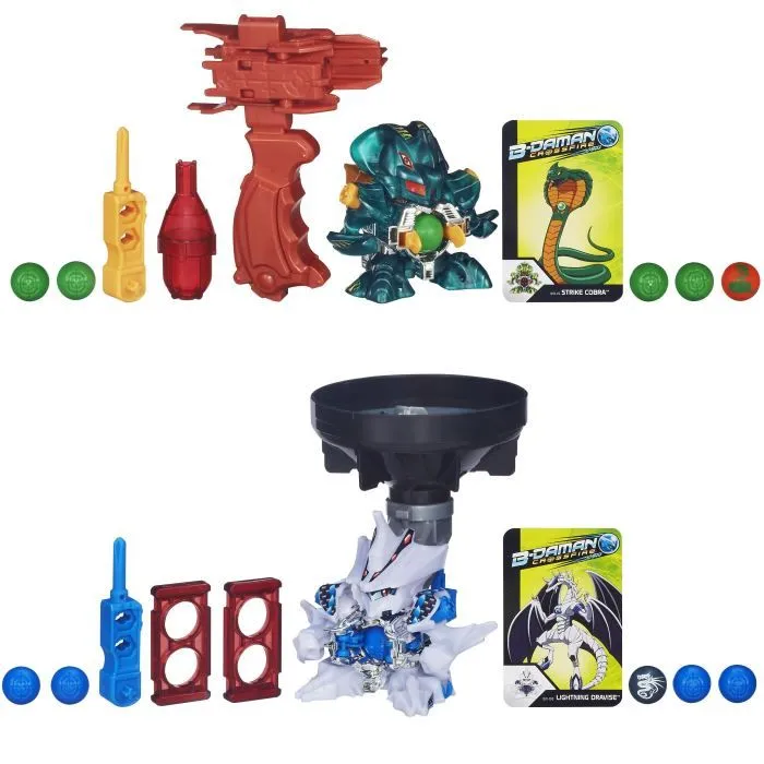 Jeu de billes B-Daman Figure With Accessory Ast W1 - HASBRO - SKU PÈRE - Pour garçon de 6 ans et plus-0