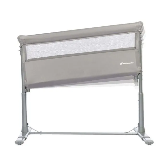 BEBECONFORT Zina Berceau Bebe & Cododo, 0-6 Mois (0-9 kg), Berceau Pliable, 5 Positions de Hauteur Réglables, Mineral Gray-3
