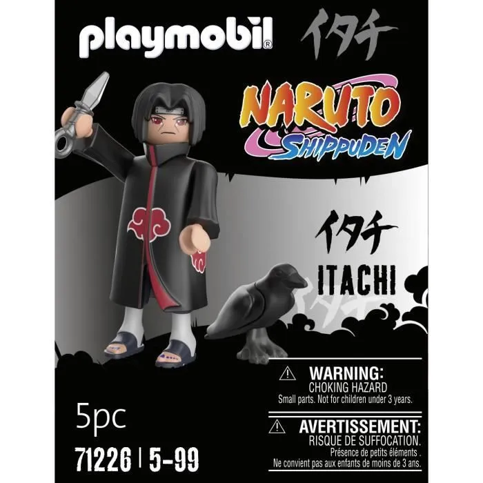 PLAYMOBIL 71226 Itachi Akatsuki - Naruto Shippuden - Dès 5 ans-2