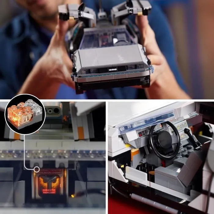 LEGO® 10300 La machine à remonter le temps de Retour vers le futur-2