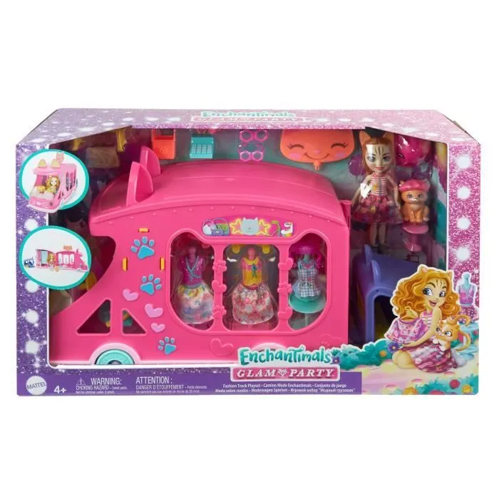 CHAT-MION MODE ENCHANTIMALS - Enchantimals - HPB34 - POUPEE ENCHANTIMALS-2