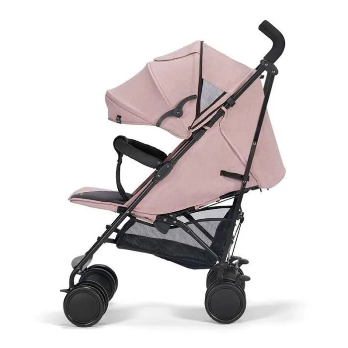 Poussette canne SIESTA - Kinderkraft - Position allongée - Pliable/Compacte - Rose-2