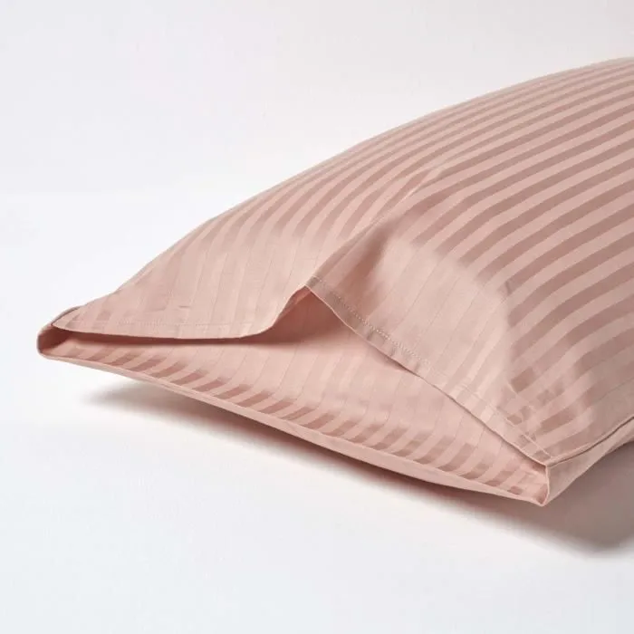 Taie d'oreiller - Coton égyptien - Taupe - 50 x 90 cm - 330 fils - Hypoallergénique-2