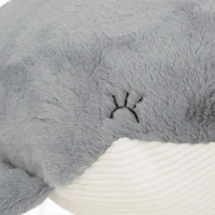 Peluche Enfant Baleine "Seav" 64cm Bleu Gris-1