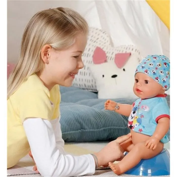 Poupée Baby Born Magic Boy 43cm - Zapf Creation - Yeux qui s'ouvrent et se ferment - Accessoires inclus-3