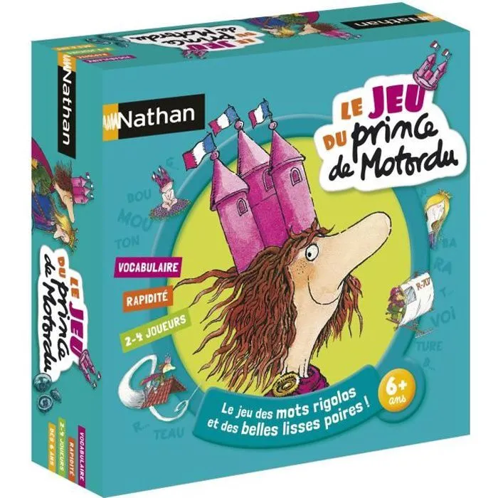 NATHAN - Le Jeu du Prince de Motordu - Jeu de Société-0