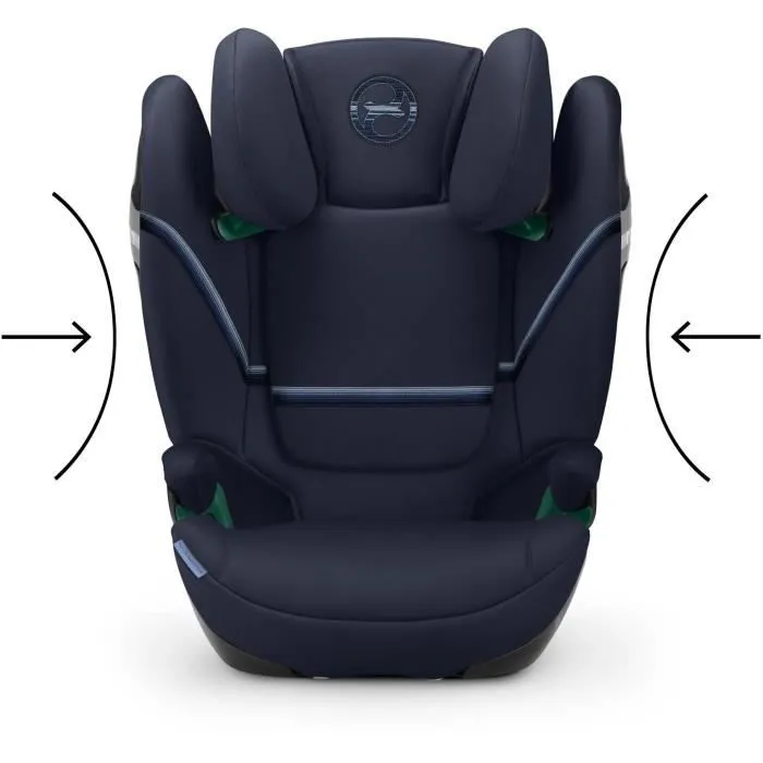 Siège auto Cybex Gold SOLUTION S2 I-FIX 3 à 12 ans - Groupe 2/3 - 100 à 150 cm Ocean Blue | navy blue-4