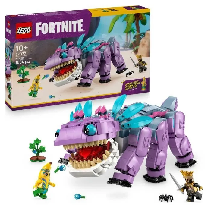 LEGO Fortnite 77077 Klombo - Jeu de Construction pour Garçon dès 10 ans - Figurine de Dino-0
