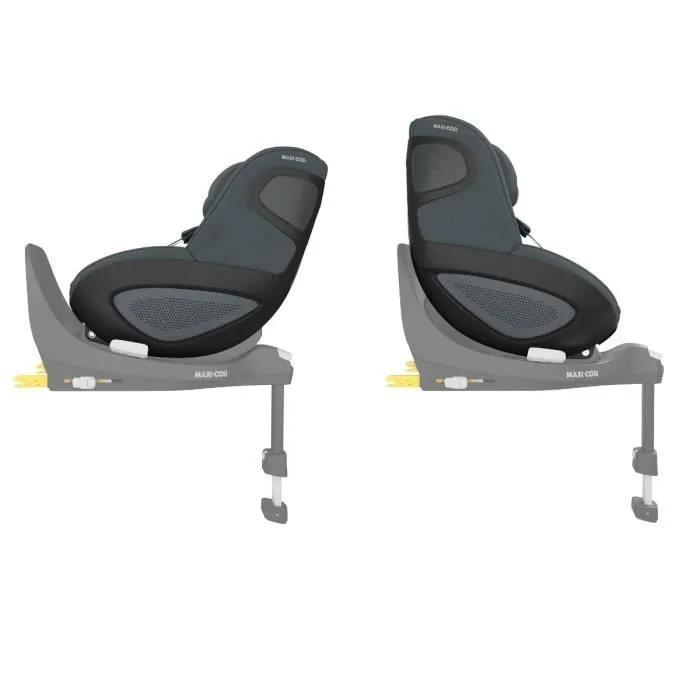 MAXI-COSI Siège Auto Pearl 360, de 3 mois à 4 ans, Rotatif, i-Size, Authentic Graphite-1