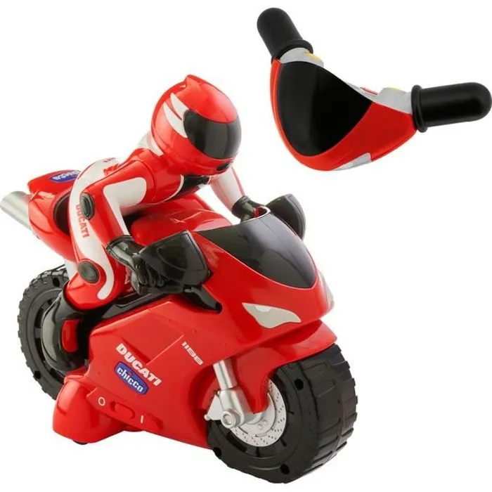 Moto Ducati 1198 - Télécommandée - Rouge - CHICCO-0