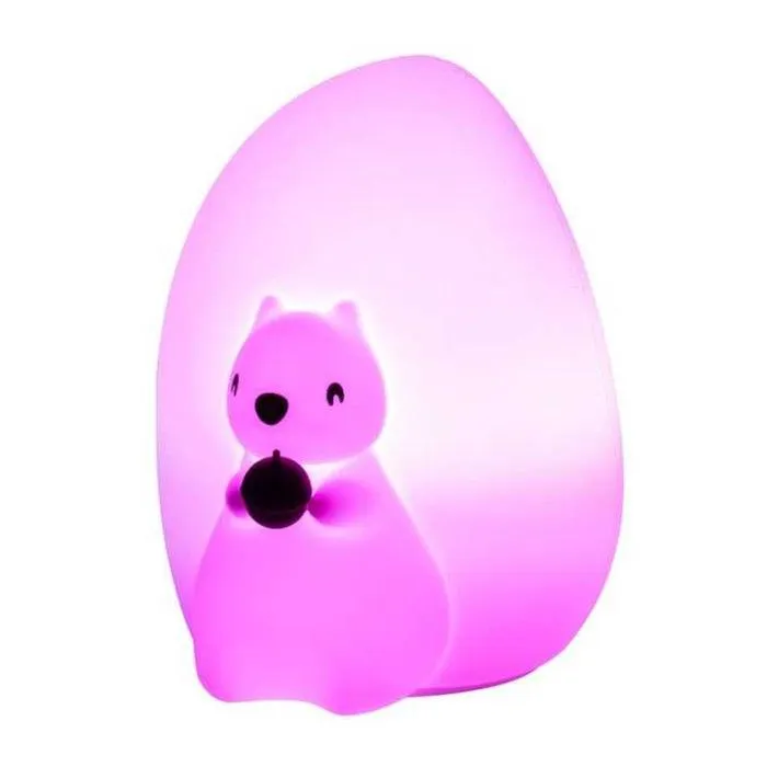Veilleuse lumineuse avec télécommande Écureuil-3