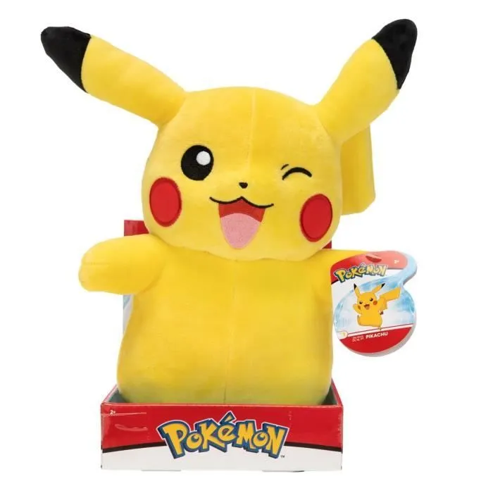 Bandai - Peluche Pikachu - Pokémon - 30 cm-1