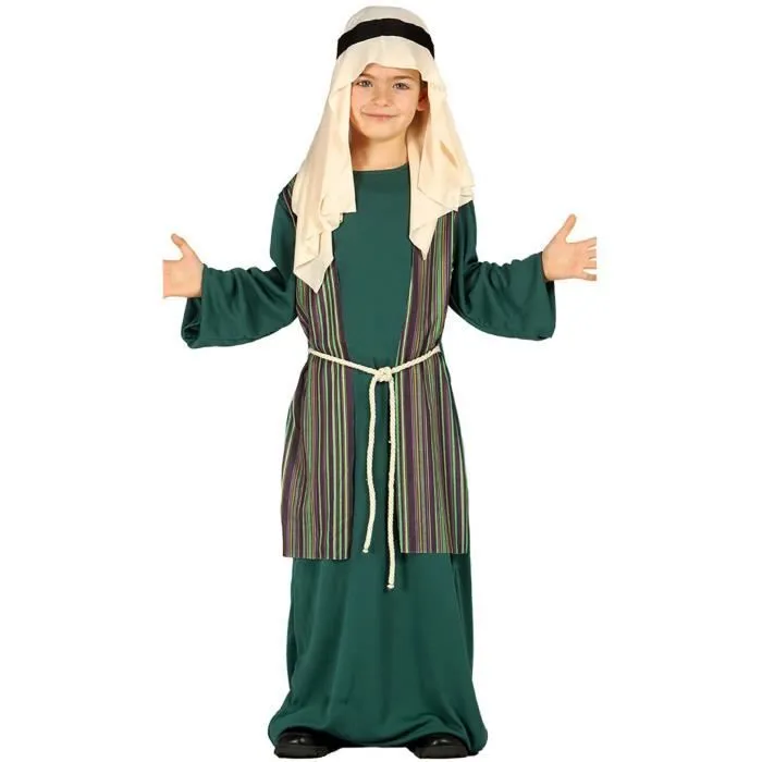 Déguisement Cheik Arabe Vert enfant - GUIRMA, S.A. - 3 ans - Garçon-0