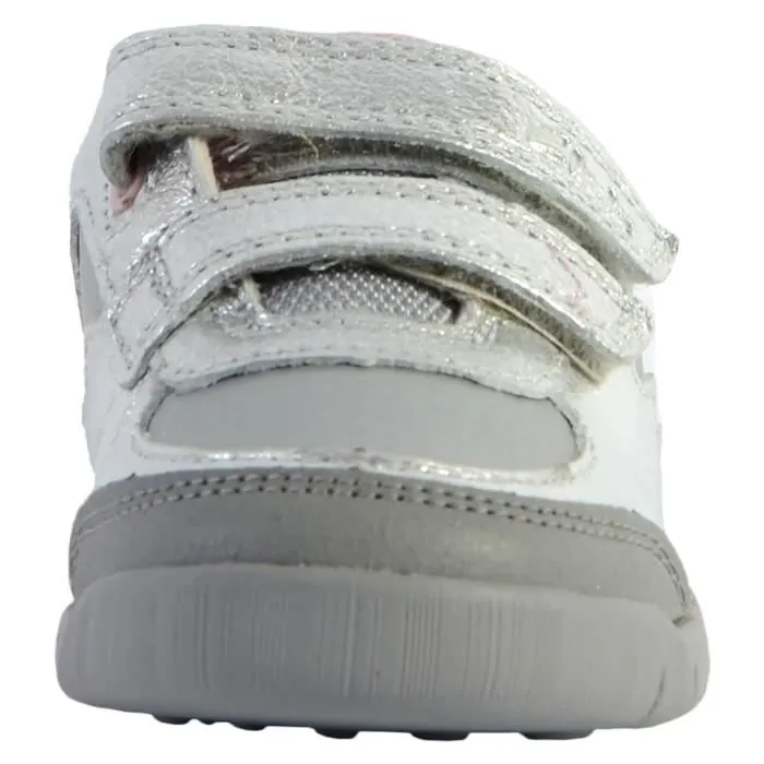 Basket Clarks enfant Rex Quest T - Argent-3