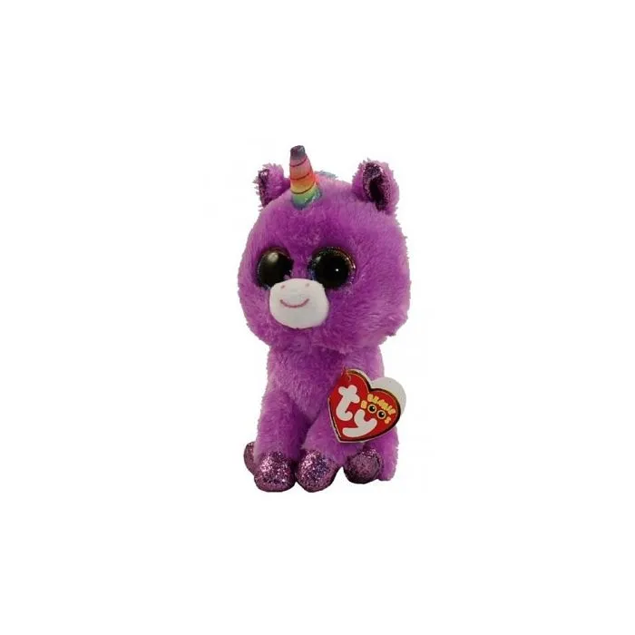 Ty - Beanie Boo's - Peluche Rosette la licorne 15 cm-0