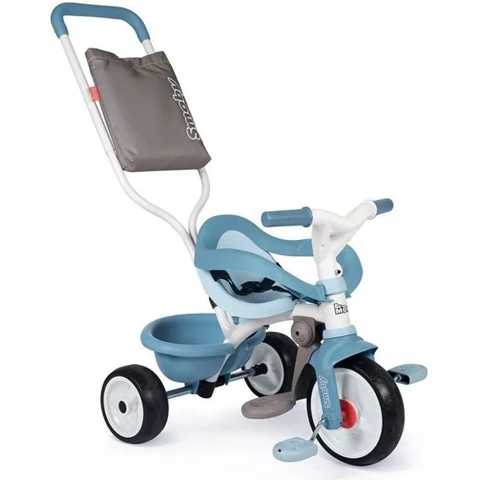 Tricycle - Smoby - 740414 - Be Move Confort - Bleu - 10 mois à 3 ans-0