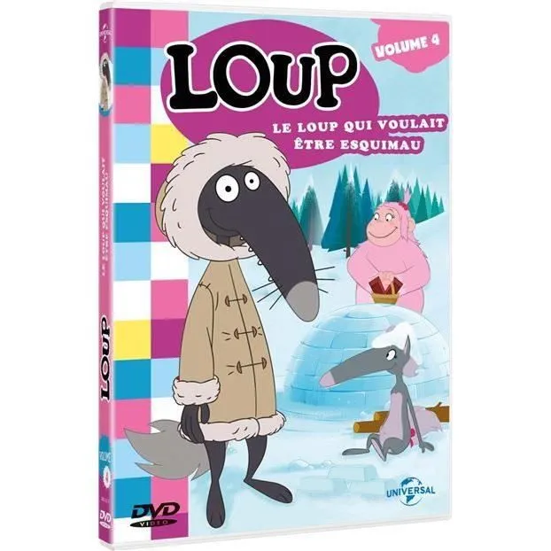 Universal Pictures Loup Volume 4 : Le Loup qui voulait être Esquimau DVD - 5053083229832-0