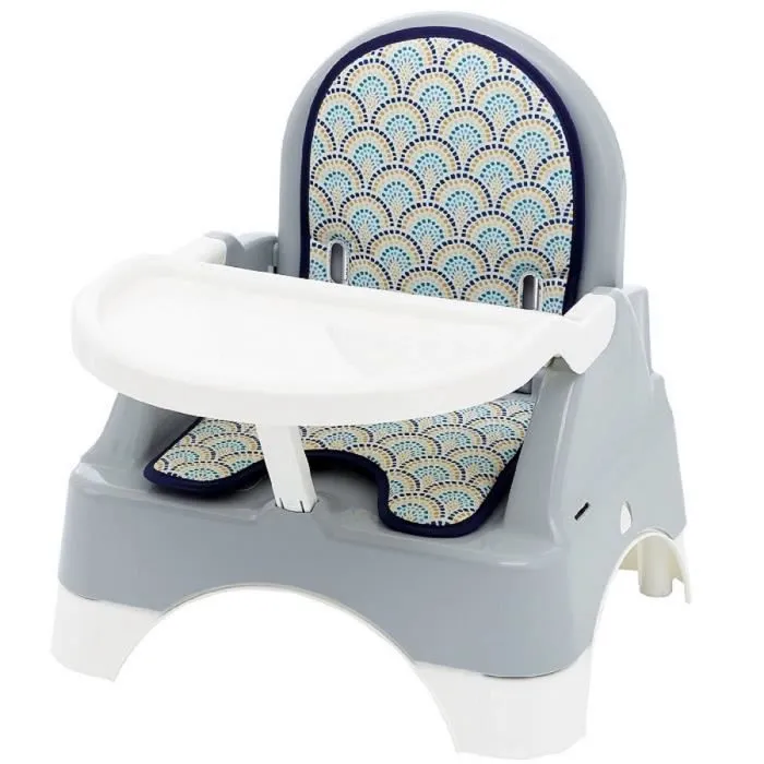 THERMOBABY EDGAR Rehausseur&marche pied Gris Charme-0