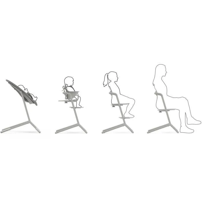 Transat CYBEX Lemo 2 - Dossier ajustable - Gris-8