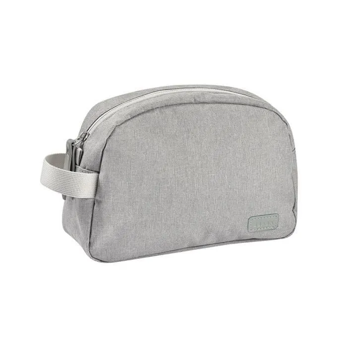 BEABA, Trousse de toilette bébé gris chiné-0