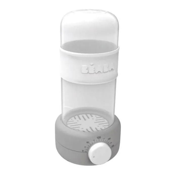 Chauffe-biberon et petits-pots BEABA Bib Secondes vapeur Grey - Evolutif et multi-fonctions-1