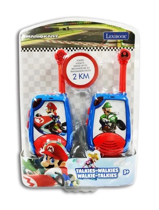Talkie-Walkies Digitaux Mario Kart - LEXIBOOK - Portée 2km - Fonction morse lumineux-2