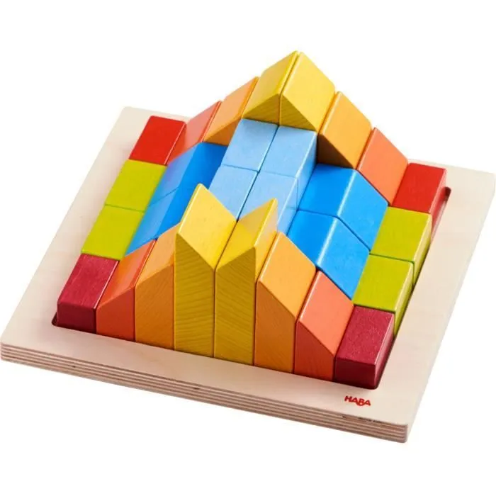 Jeu d'adresse - HABA - Creative Stones - Bois - 2 ans et plus-0