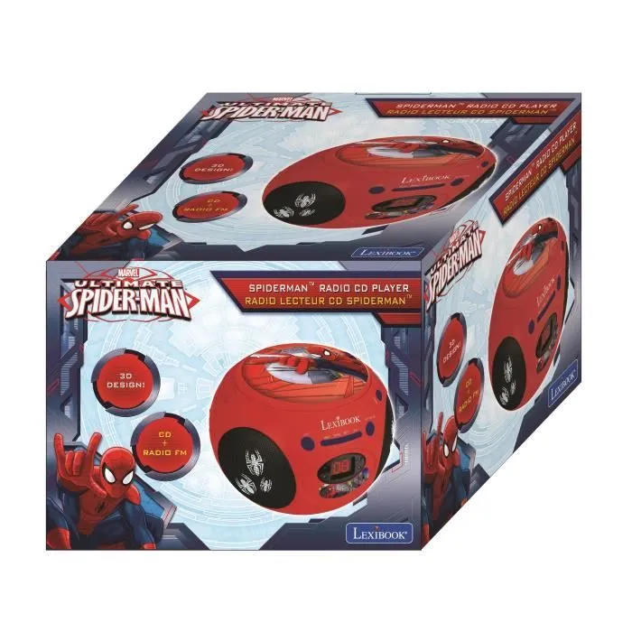 SPIDERMAN Lecteur CD Lexibook-1