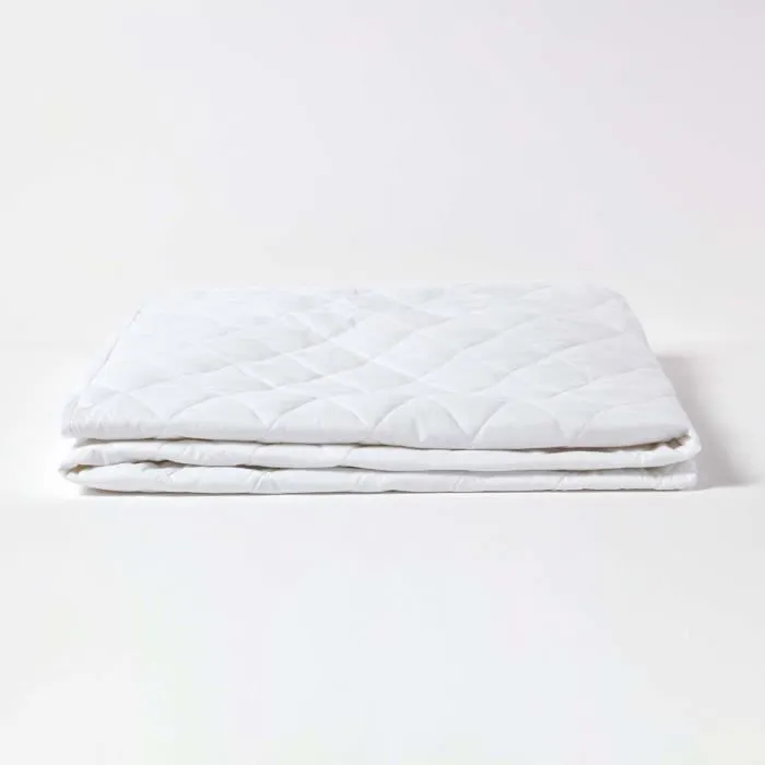 Protège-matelas - Homescapes - 140 x 190 cm - Imperméable - Hypoallergénique - Matelassé-3