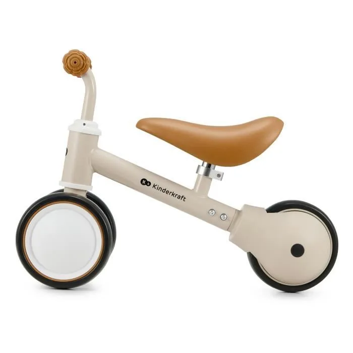 Draisienne CUTIE - KINDERKRAFT - Mini vélo tricycle - Beige - Mixte - 3 roues-1